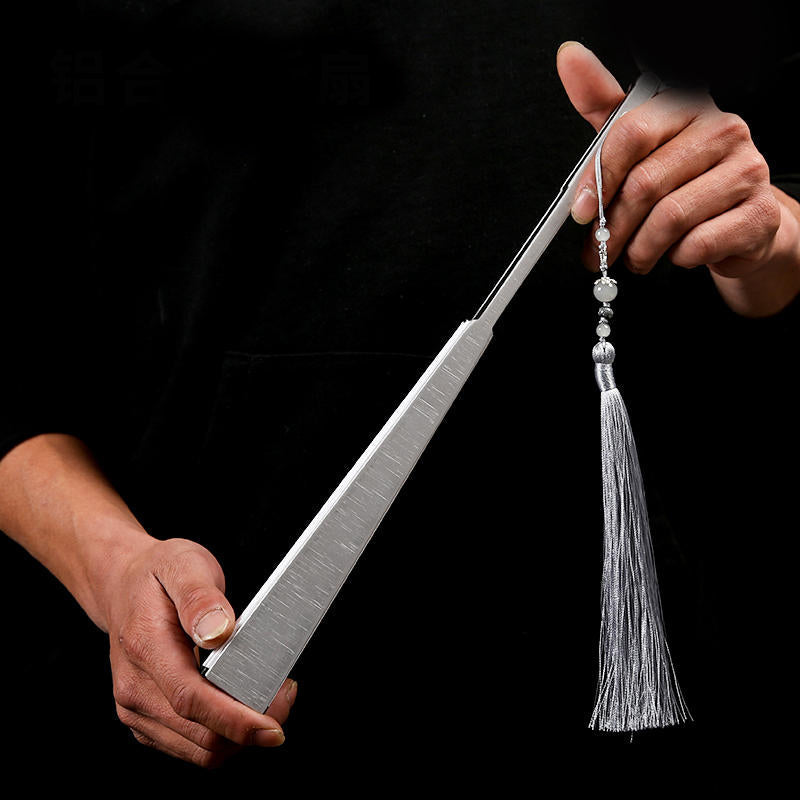 10-Inch Kung Fu Folding Fan for Performances & Display