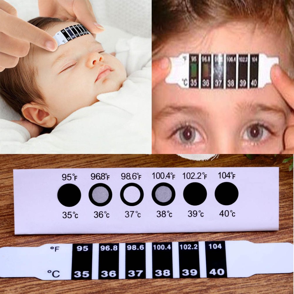 Forehead Temperature Strip for Quick Fever Checks