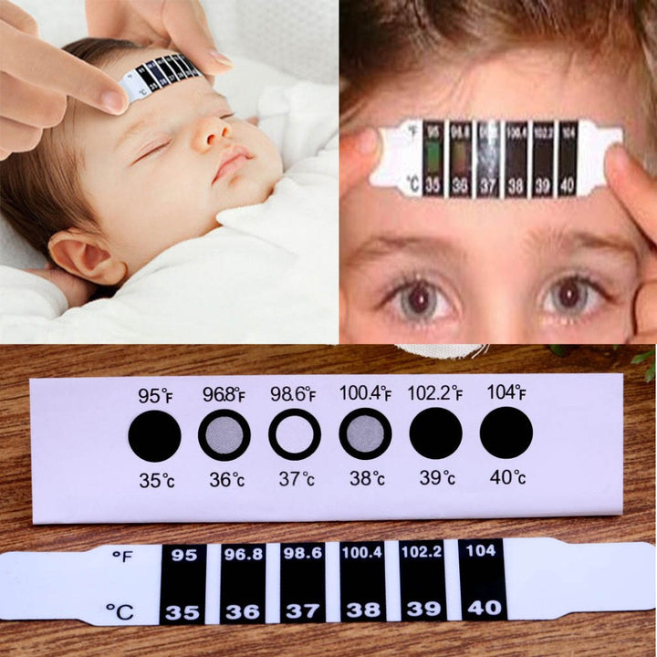 Forehead Temperature Strip for Quick Fever Checks