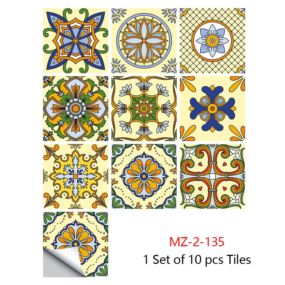 Mosaic Tile Stickers for Easy Peel-and-Stick Refresh