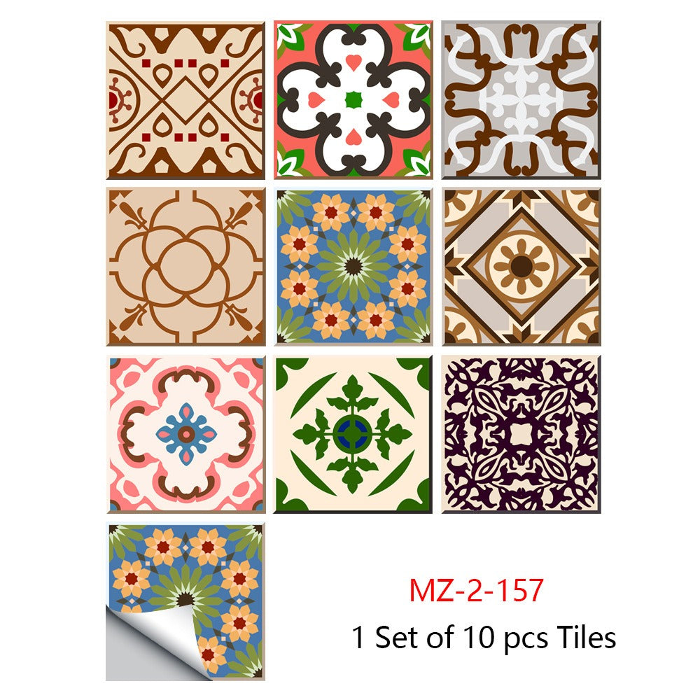 Mosaic Tile Stickers for Easy Peel-and-Stick Refresh