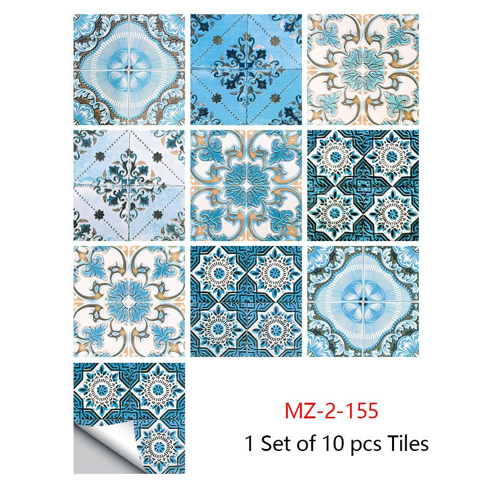 Mosaic Tile Stickers for Easy Peel-and-Stick Refresh