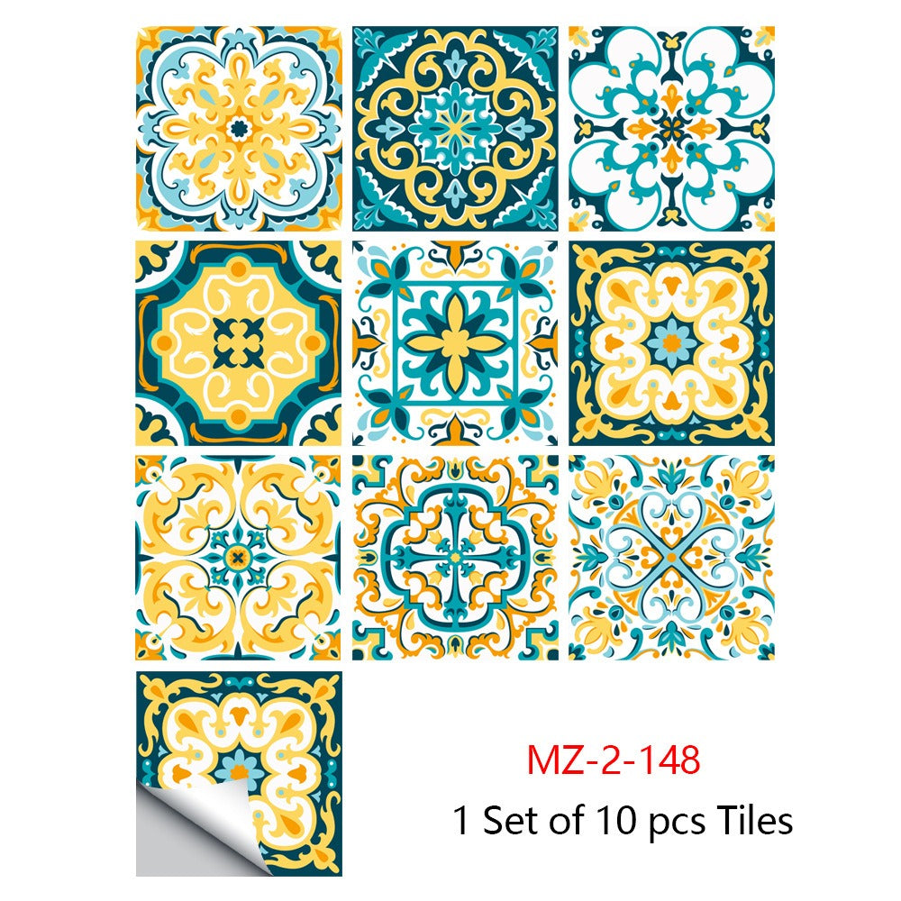 Mosaic Tile Stickers for Easy Peel-and-Stick Refresh