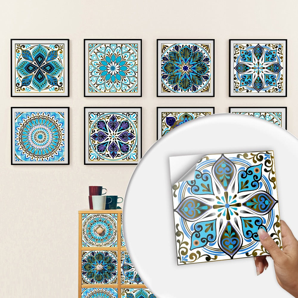 Mosaic Tile Stickers for Easy Peel-and-Stick Refresh