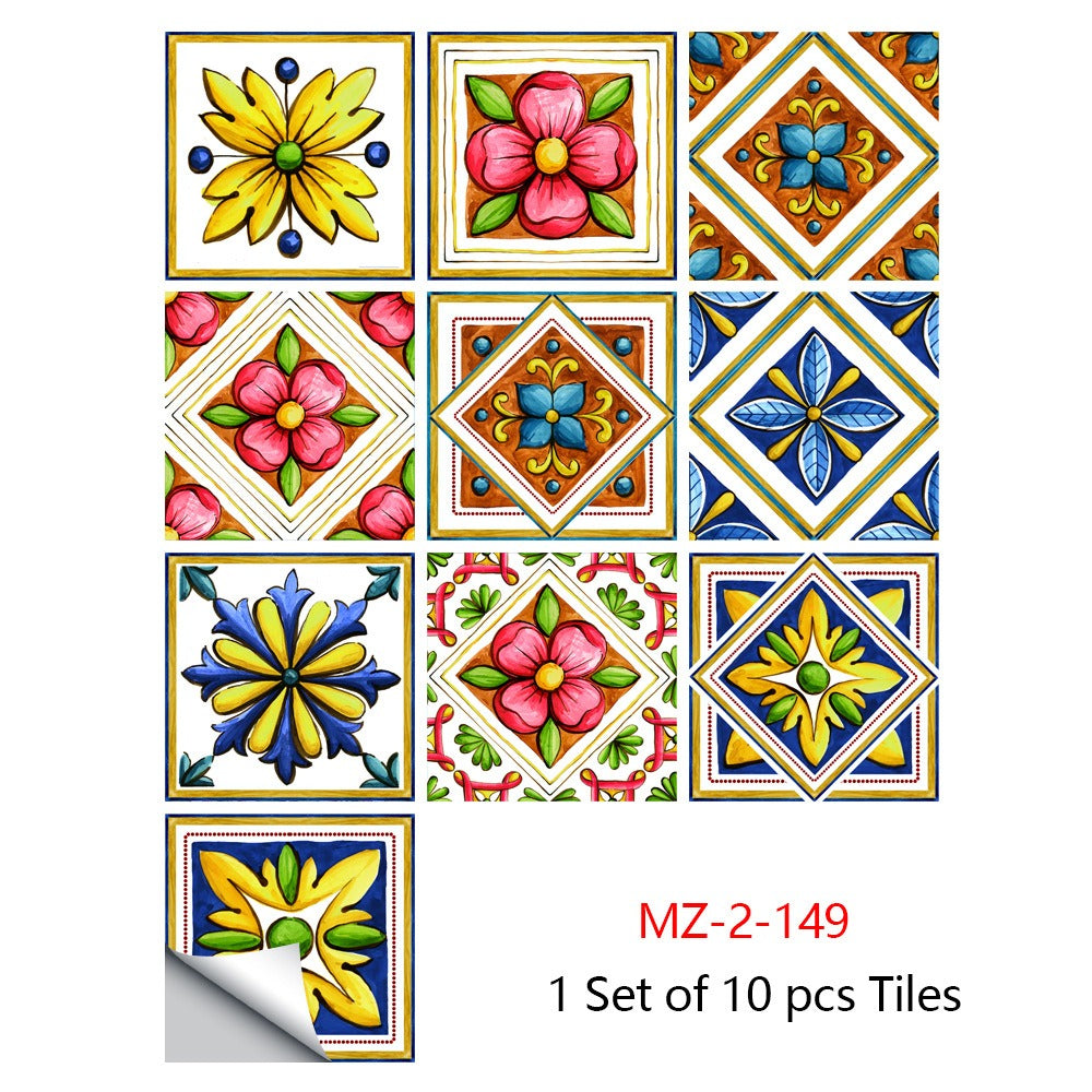 Mosaic Tile Stickers for Easy Peel-and-Stick Refresh