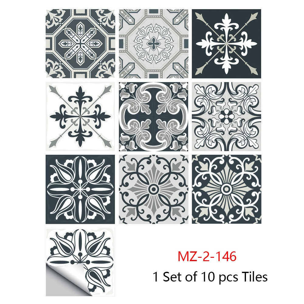 Mosaic Tile Stickers for Easy Peel-and-Stick Refresh