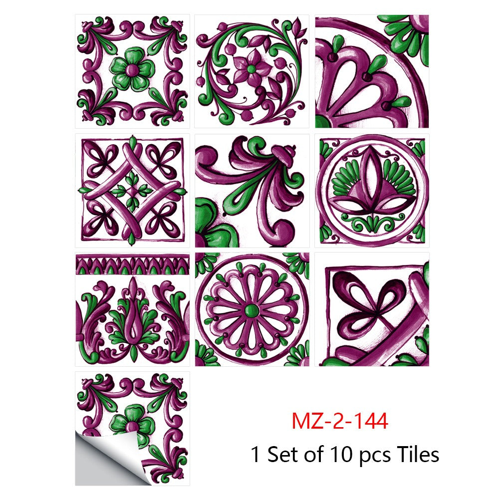 Mosaic Tile Stickers for Easy Peel-and-Stick Refresh
