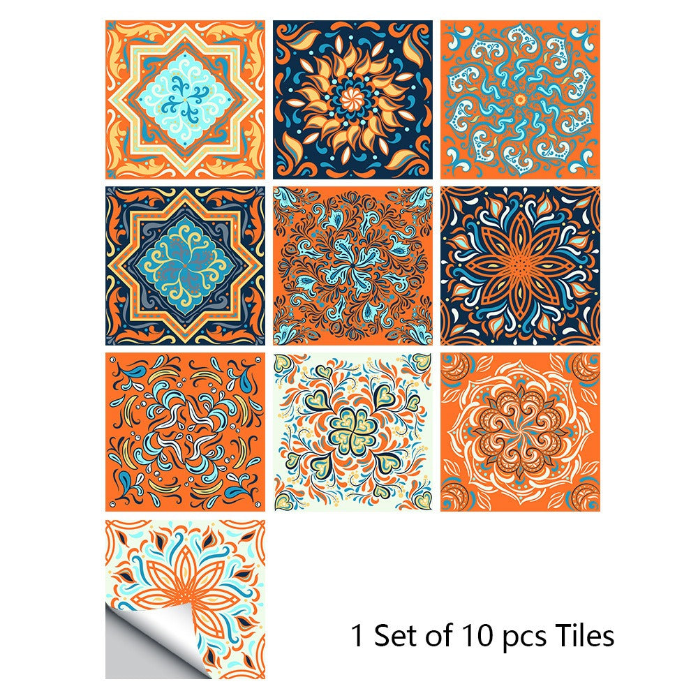 Mosaic Tile Stickers for Easy Peel-and-Stick Refresh