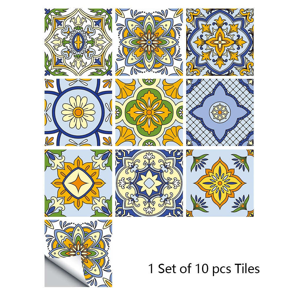 Mosaic Tile Stickers for Easy Peel-and-Stick Refresh