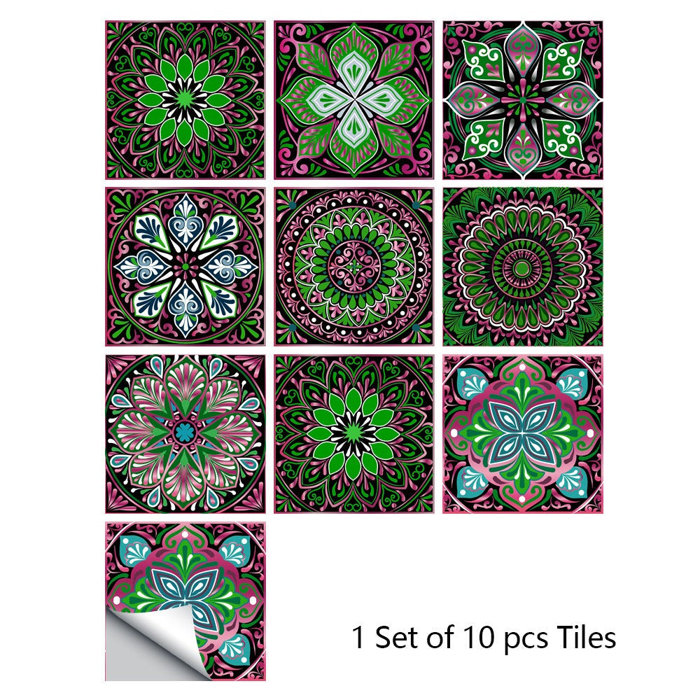 Mosaic Tile Stickers for Easy Peel-and-Stick Refresh