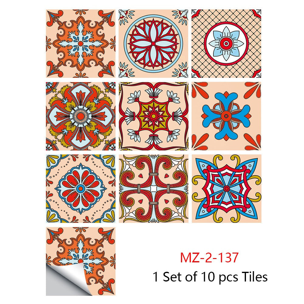 Mosaic Tile Stickers for Easy Peel-and-Stick Refresh