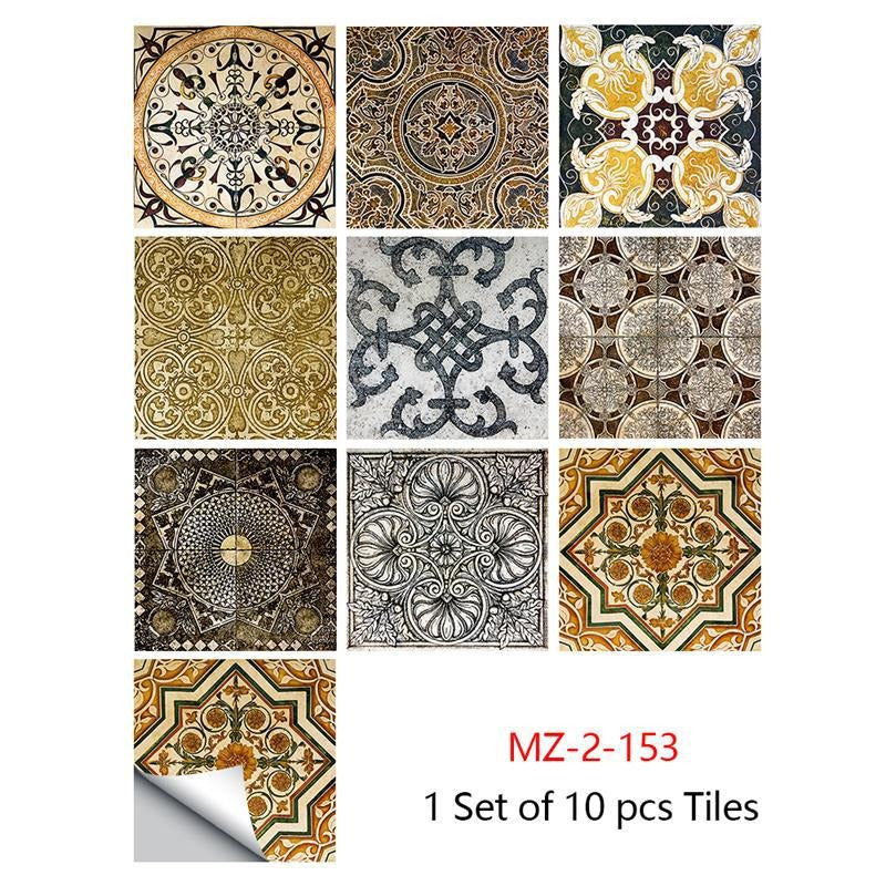 Mosaic Tile Stickers for Easy Peel-and-Stick Refresh