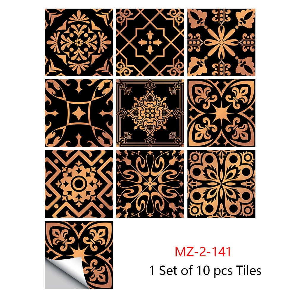 Mosaic Tile Stickers for Easy Peel-and-Stick Refresh