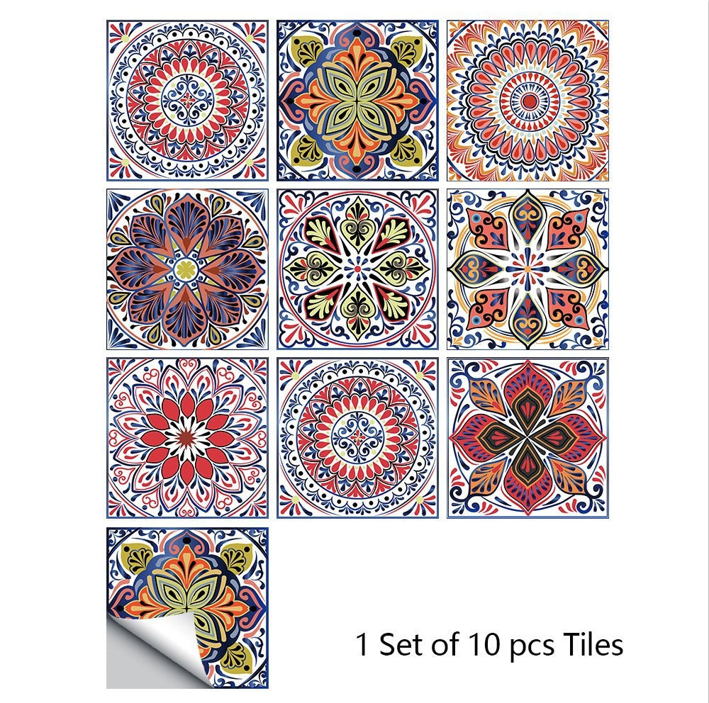 Mosaic Tile Stickers for Easy Peel-and-Stick Refresh