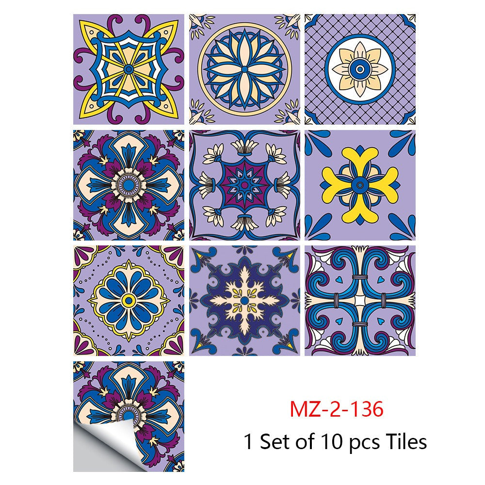 Mosaic Tile Stickers for Easy Peel-and-Stick Refresh