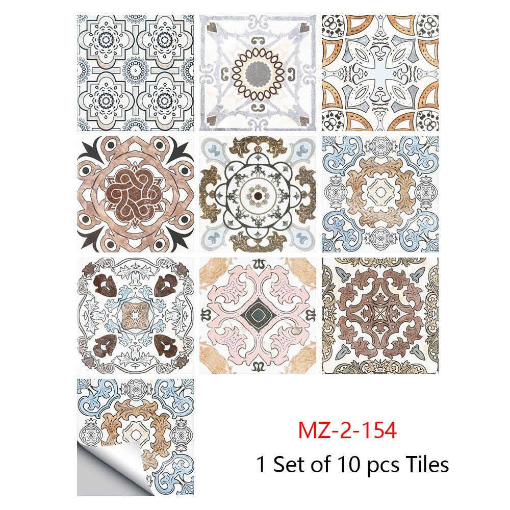 Mosaic Tile Stickers for Easy Peel-and-Stick Refresh