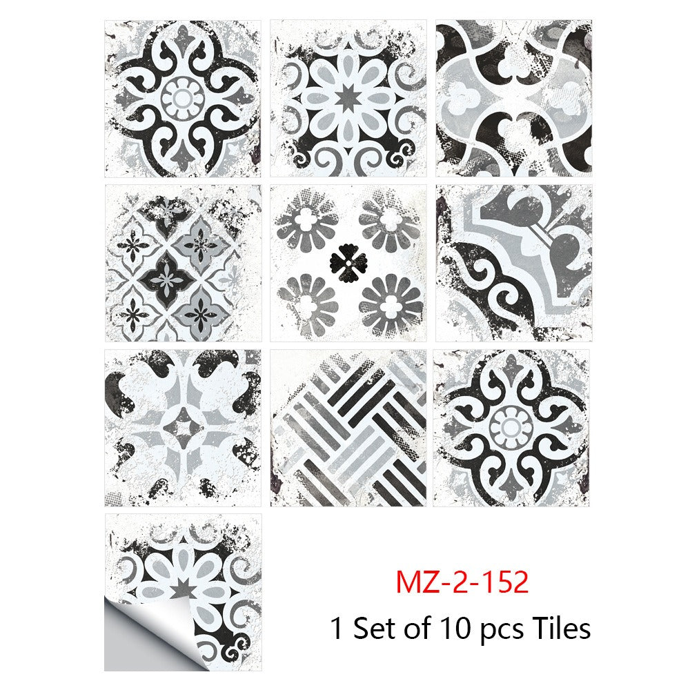 Mosaic Tile Stickers for Easy Peel-and-Stick Refresh
