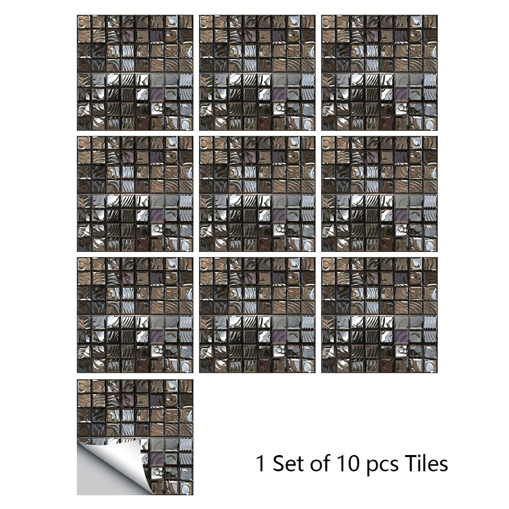 Mosaic Tile Stickers for Easy Peel-and-Stick Refresh