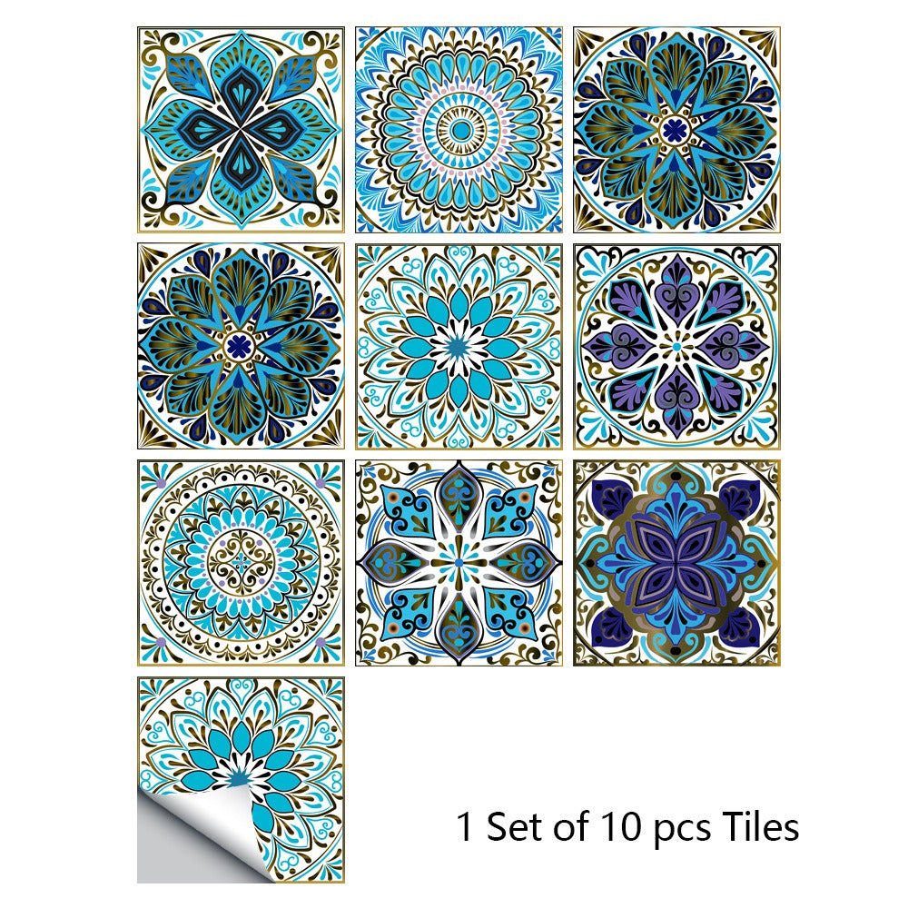 Mosaic Tile Stickers for Easy Peel-and-Stick Refresh