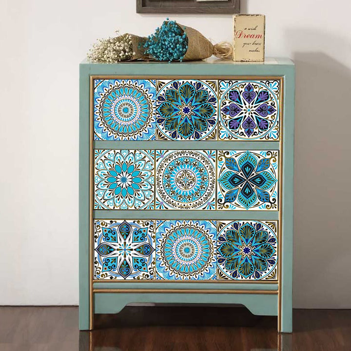 Mosaic Tile Stickers for Easy Peel-and-Stick Refresh