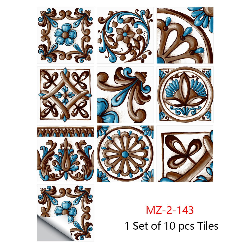 Mosaic Tile Stickers for Easy Peel-and-Stick Refresh