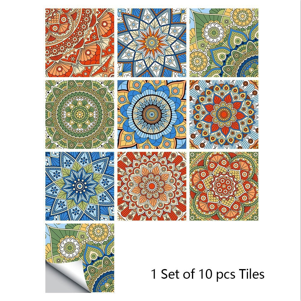 Mosaic Tile Stickers for Easy Peel-and-Stick Refresh
