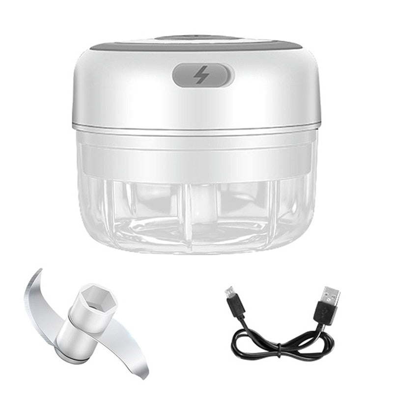 Electric Garlic Chopper That Minces Garlic in Seconds