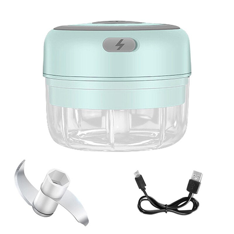 Electric Garlic Chopper That Minces Garlic in Seconds
