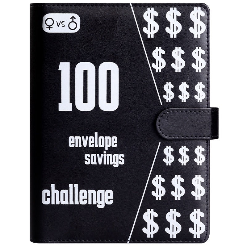 100 Envelope Savings Challenge Binder & Goal Tracker