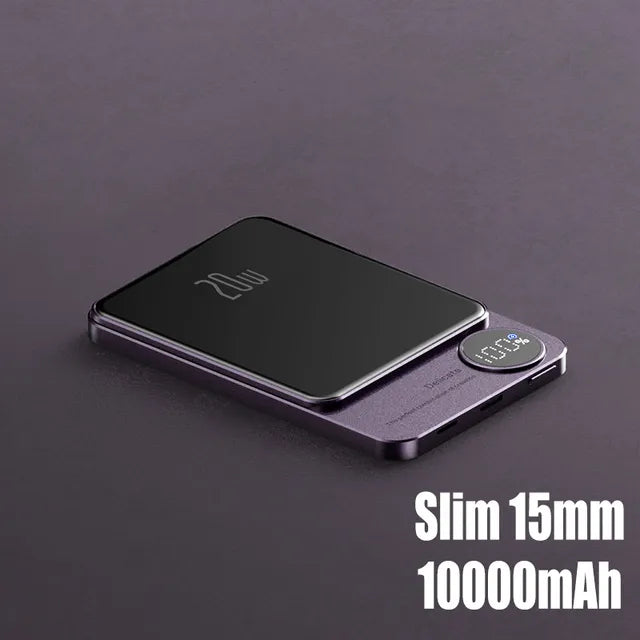 10000mAh MagSafe Power Bank with 20W PD Fast Charging