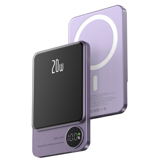 10000mAh MagSafe Power Bank with 20W PD Fast Charging