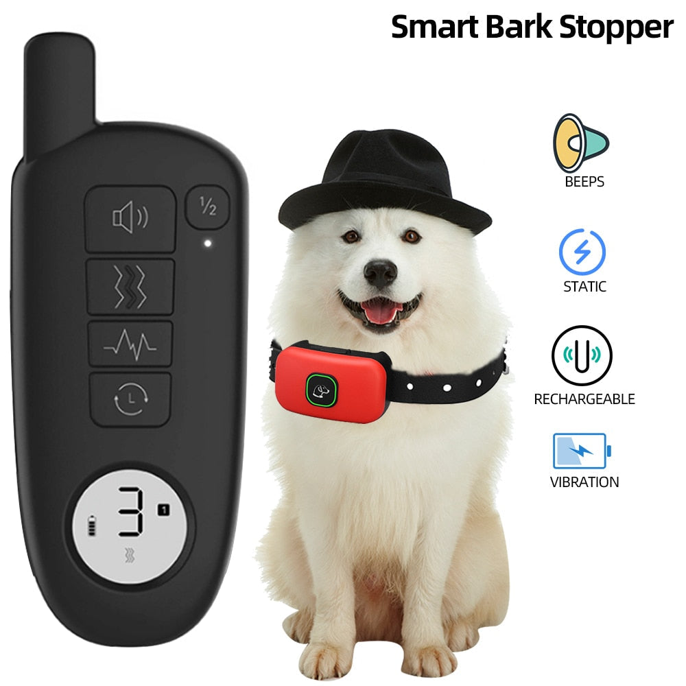 Dog Training Collar with 1000ft Remote & Vibration