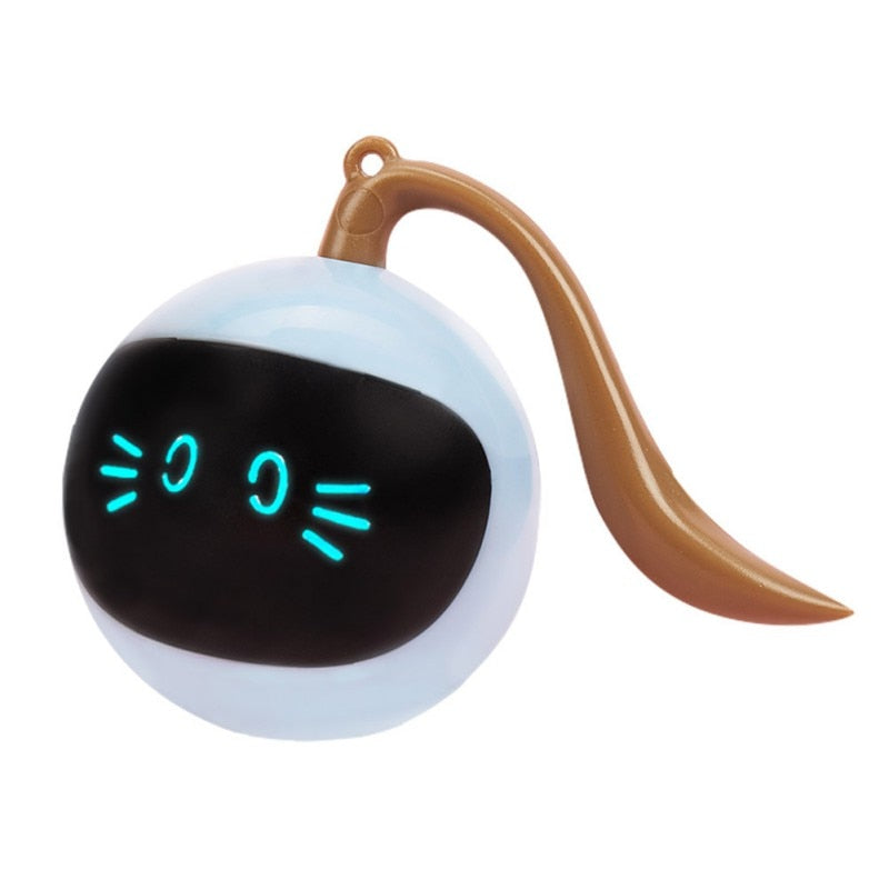 Smart Cat Toy Ball: Self-Rolling Indoor Exercise
