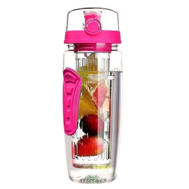 1000ml Fruit Infuser Water Bottle for Gym and Hiking
