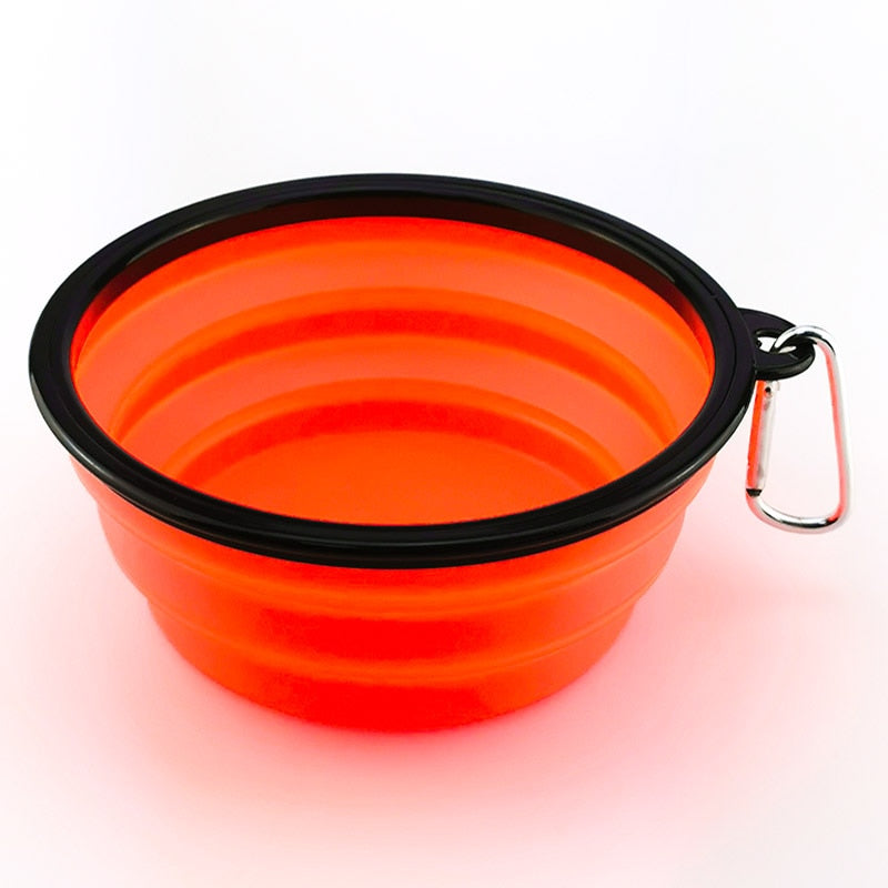 Collapsible Pet Bowl for Stress-Free Travel & Walks