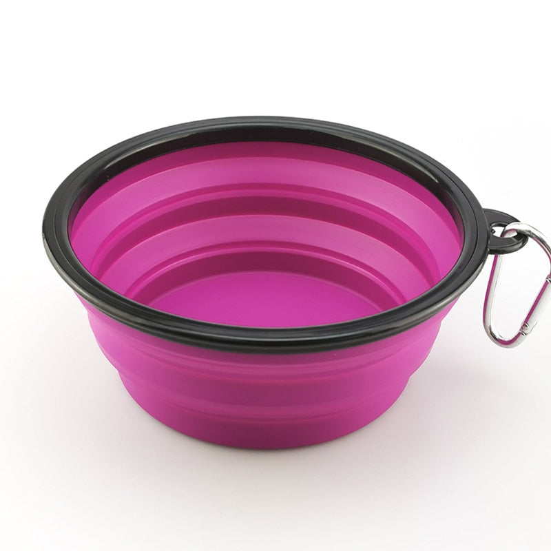Collapsible Pet Bowl for Stress-Free Travel & Walks