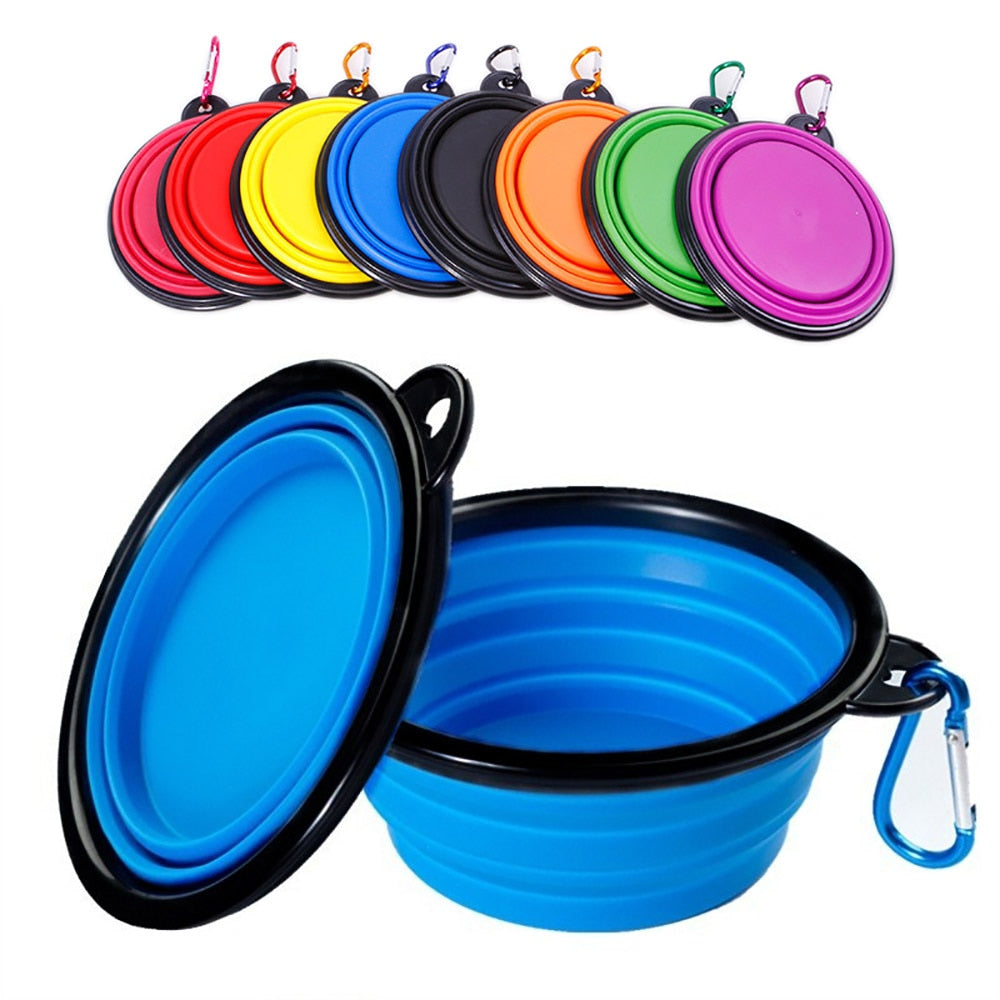 Collapsible Pet Bowl for Stress-Free Travel & Walks