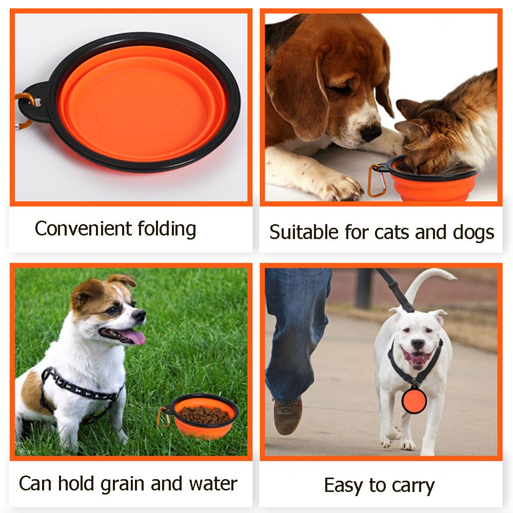 Collapsible Pet Bowl for Stress-Free Travel & Walks