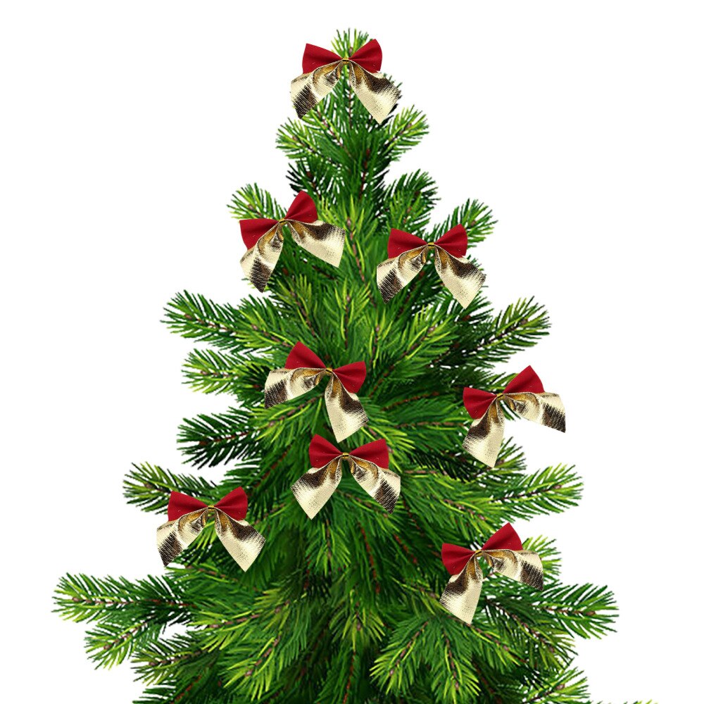 Christmas Bows Set: 100pcs for Fuller Holiday Decor