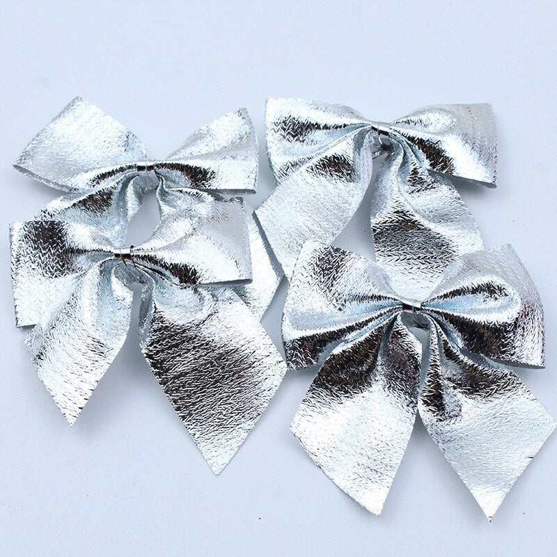 Christmas Bows Set: 100pcs for Fuller Holiday Decor