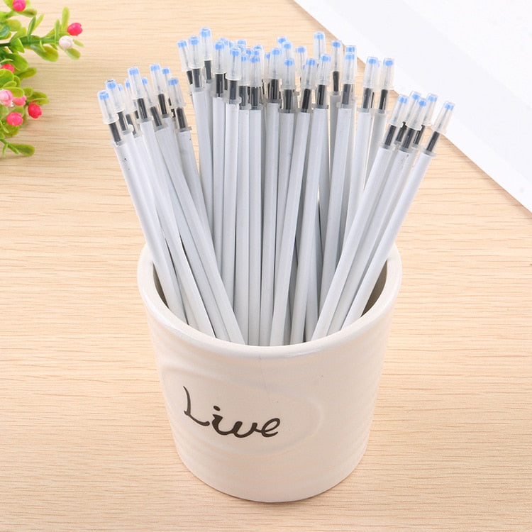 Gel Pen Refills 0.5mm Black Ink, 100 Pack Bulk Value