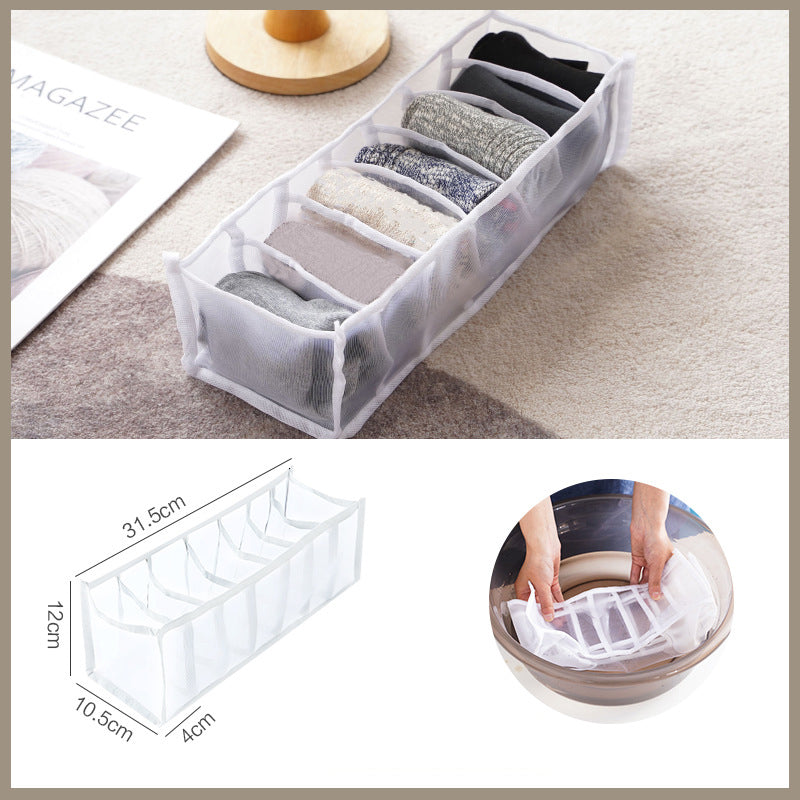 Mesh Drawer Organizer for Bras, Underwear and Socks