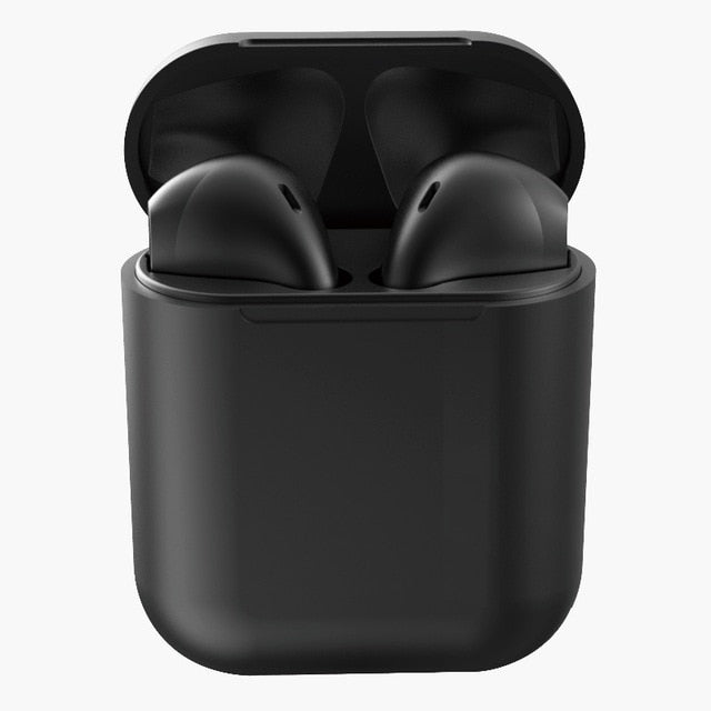 Pink Wireless Earbuds with Touch Control, Bluetooth 5.0
