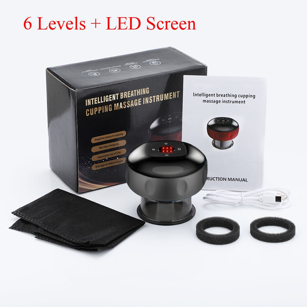 Electric Cupping Massager — Pain Relief & Deep Tissue