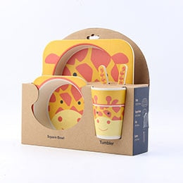 Children's Tableware Set for Fun, Independent Meals