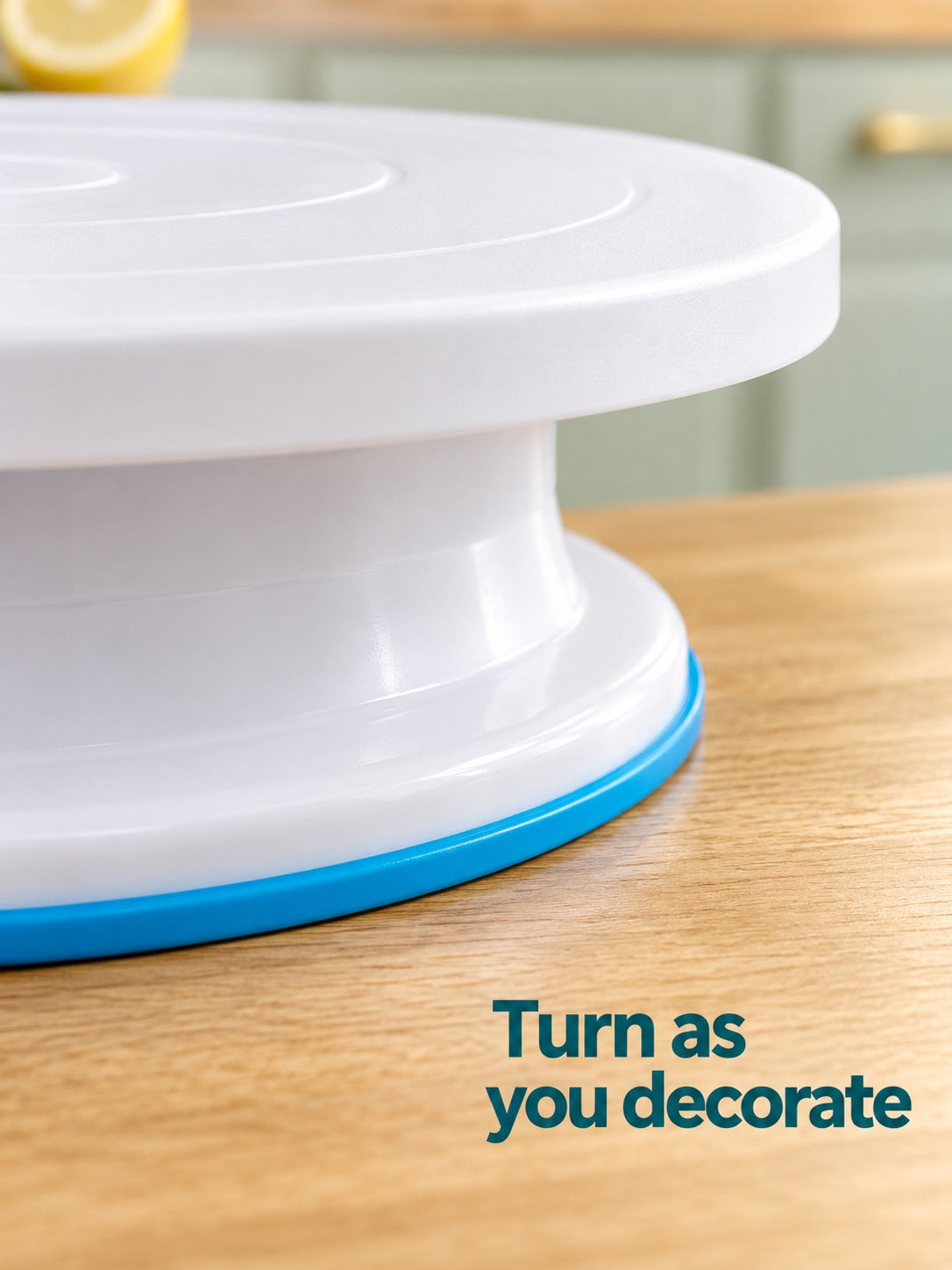 107-Piece Cake Decorating Kit with Turntable & Piping Tips