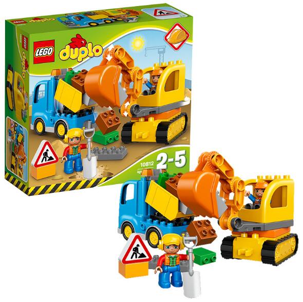 DUPLO Construction Truck & Excavator Imaginative Play Set