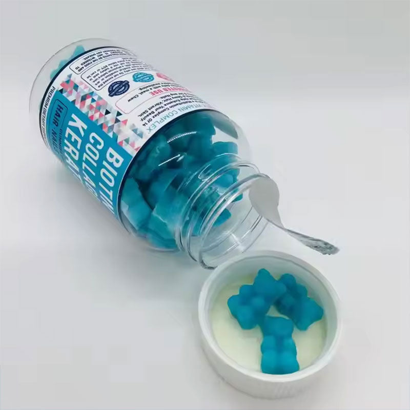 Collagen Hair Growth Biotin Gummies — Visibly Stronger Hair