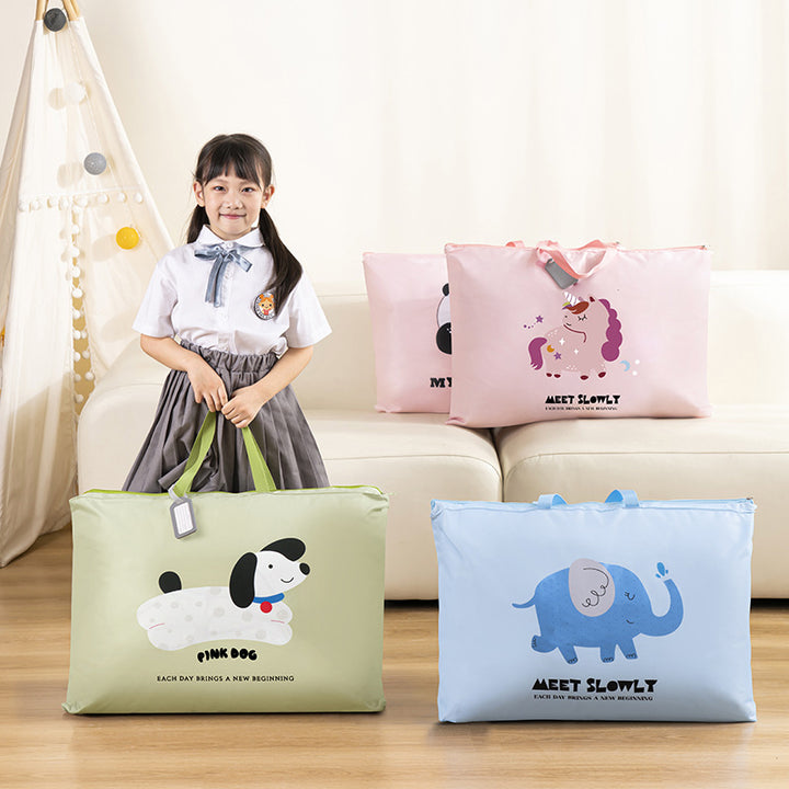 Large Moisture-Proof Quilt Storage Bag for Kids & Dorms