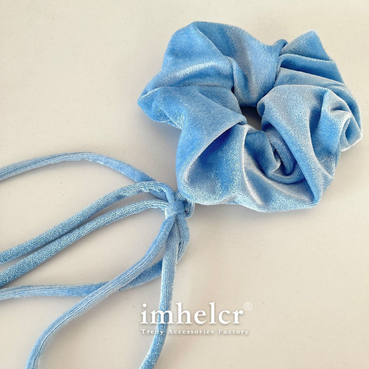 Large Velvet Bow Hair Tie for Vintage Everyday Style